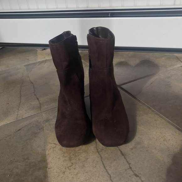 Kelly&Katie Suede Booties - Picture 3 of 6